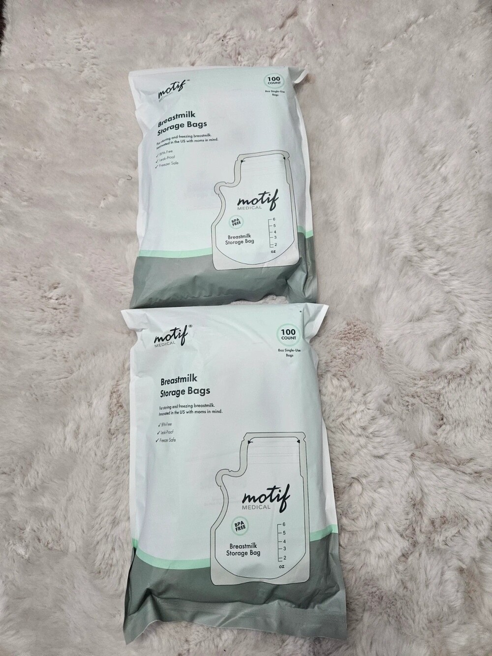 Motif Breastmilk Storage Bags 200ct